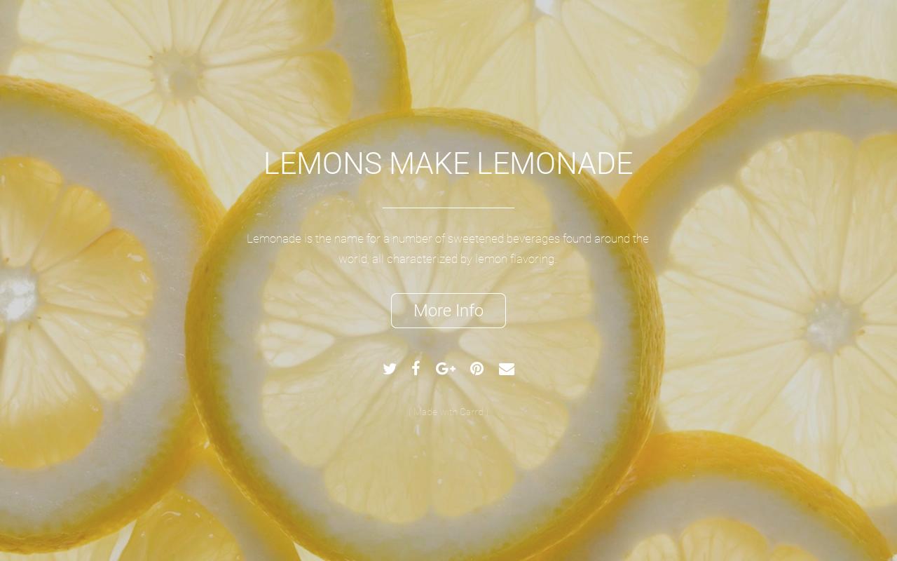 Carrd profile picture for @lemonade